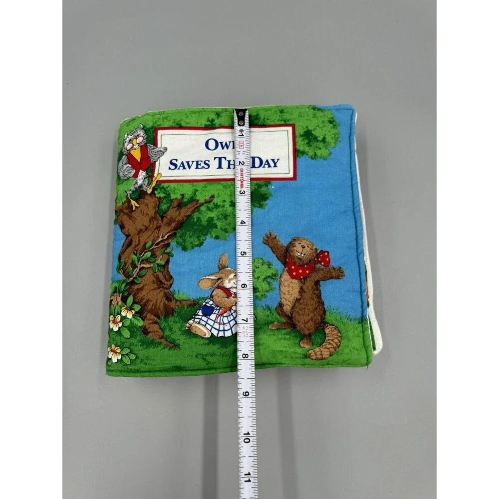 Owl Saves The Day Ecology for Children Fabric Cloth Book 8